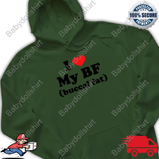 Thegoodshirts I Love My Bf (Buccal Fat) Hoodie Thegoodshirts I Love My Bf (Buccal Fat) Hoodie