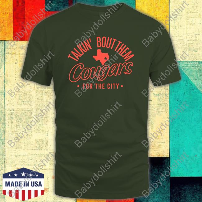 Official Talkin' Bout Them Cougars For The City T-Shirt Official Talkin' Bout Them Cougars For The City T-Shirt