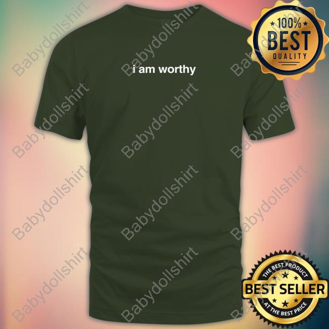 Selena Gomez Merch I Am Worthy Sweatshirt Selena Gomez Merch I Am Worthy Sweatshirt