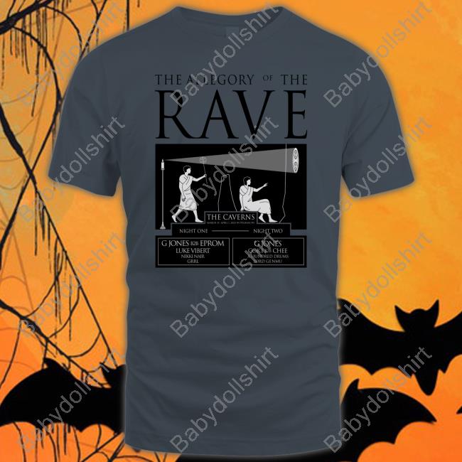 Official G Jones Merch The Allegory of the Rave Shirts Official G Jones Merch The Allegory of the Rave Shirts
