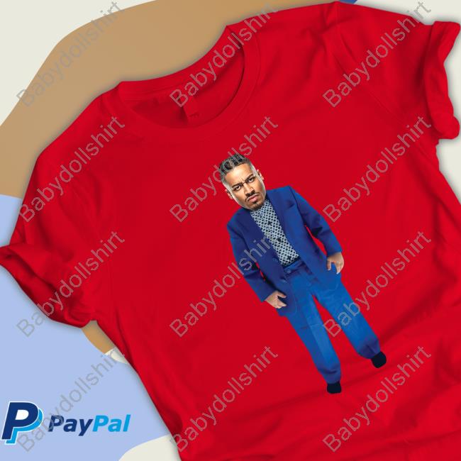 Official Carmelo Hayes In Hasbulla Suit T-Shirt Official Carmelo Hayes In Hasbulla Suit T-Shirt