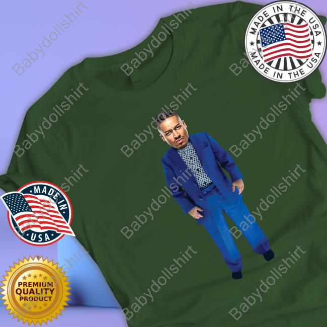 Official Carmelo Hayes In Hasbulla Suit T-Shirt Official Carmelo Hayes In Hasbulla Suit T-Shirt