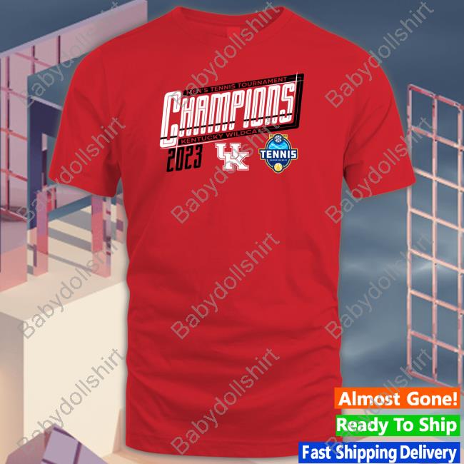 Kentucky Wildcats 2023 Sec Men's Tennis Tournament Champions T-Shirt Kentucky Wildcats 2023 Sec Men's Tennis Tournament Champions T-Shirt