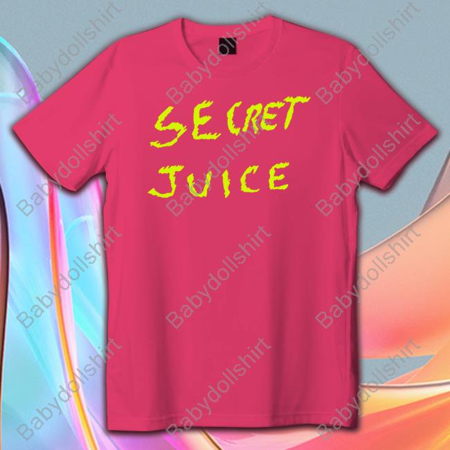 Official Secretjuice Merch Secret Juice Lemon Juice Shirt Official Secretjuice Merch Secret Juice Lemon Juice Shirt