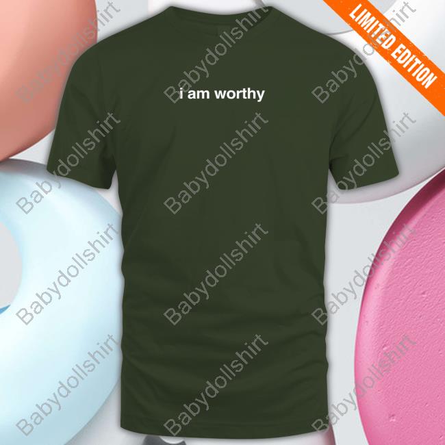 Selena Gomez Merch I Am Worthy Sweatshirt Selena Gomez Merch I Am Worthy Sweatshirt