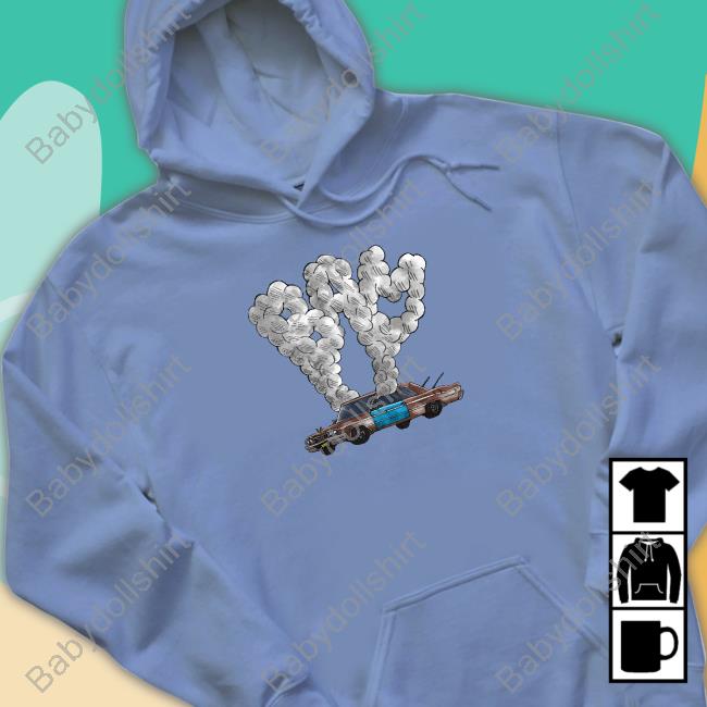 Official Kanel Joseph Merch Bam X 420 Car Hot Box Tee Official Kanel Joseph Merch Bam X 420 Car Hot Box Tee