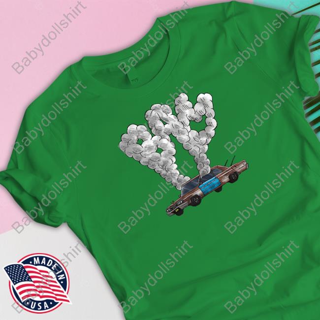 Official Kanel Joseph Merch Bam X 420 Car Hot Box Tee Official Kanel Joseph Merch Bam X 420 Car Hot Box Tee