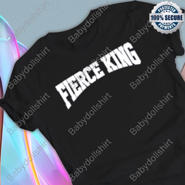 Ryan Garcia Merch Fierce King Tee Ryan Garcia Merch Fierce King Tee