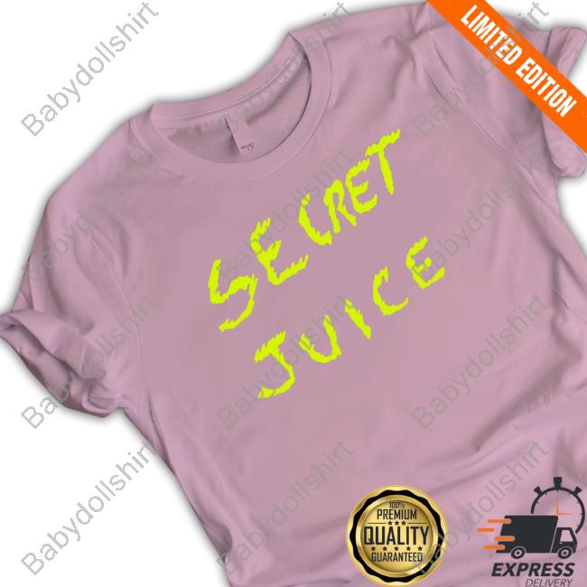 Official Secretjuice Merch Secret Juice Lemon Juice Shirt Official Secretjuice Merch Secret Juice Lemon Juice Shirt