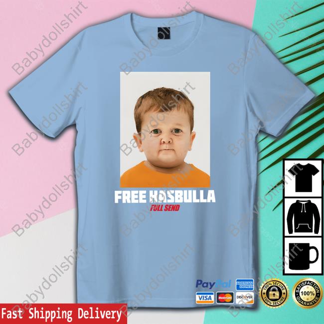 Official Free Hasbulla Mugshot Shirt Official Free Hasbulla Mugshot Shirt