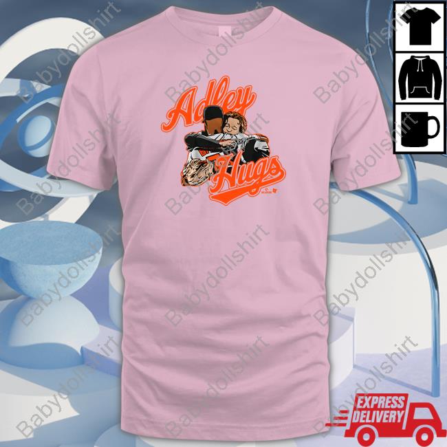 Official Breakingt Adley Rutschman Hugs Shirt Official Breakingt Adley Rutschman Hugs Shirt