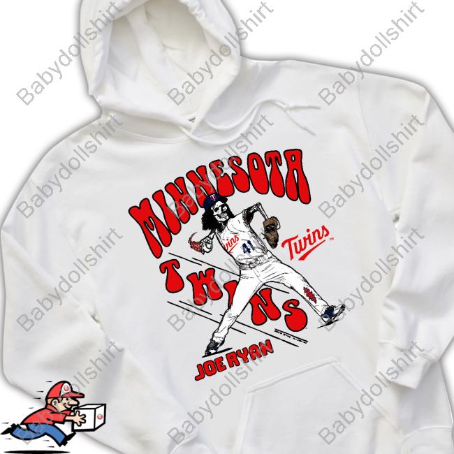 Target Field Joe Ryan Minnesota Twins Hoodie Target Field Joe Ryan Minnesota Twins Hoodie