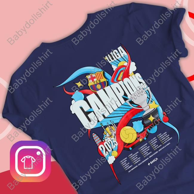 Fc Barcelona La Lliga És Nostra El Futur També Temporada 2022/23 Crewneck Sweatshirt Fc Barcelona La Lliga És Nostra El Futur També Temporada 2022/23 Crewneck Sweatshirt