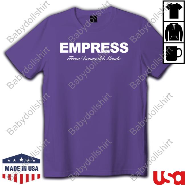 Thekla Empress From Donna Del Mondo Tee Shirt Thekla Empress From Donna Del Mondo Tee Shirt