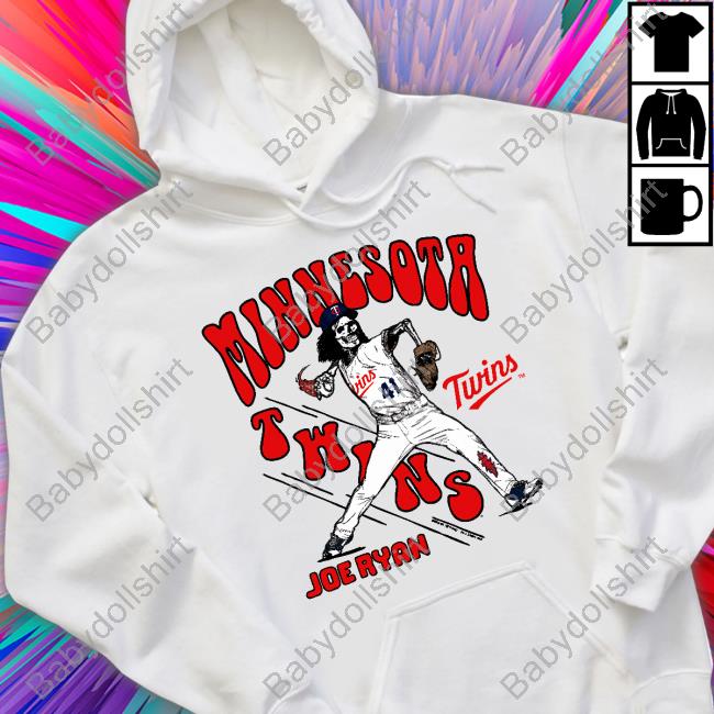 Target Field Joe Ryan Minnesota Twins Hoodie Target Field Joe Ryan Minnesota Twins Hoodie