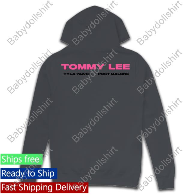 Official Post Malone Merch Tommy Lee Cover T-Shirt Official Post Malone Merch Tommy Lee Cover T-Shirt