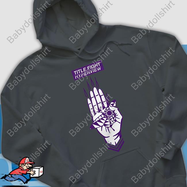 Title Fight Hyperview Hand Shirt Title Fight Hyperview Hand Shirt