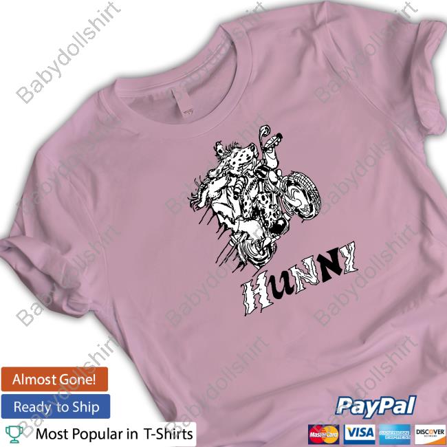 Official Hunny The Band Store Hunny Motorcycle Shirt Official Hunny The Band Store Hunny Motorcycle Shirt