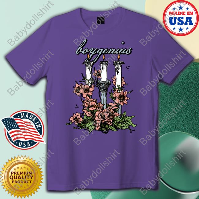 Boy Genius Merch 3 Candles Long Sleeve Tee Boy Genius Merch 3 Candles Long Sleeve Tee