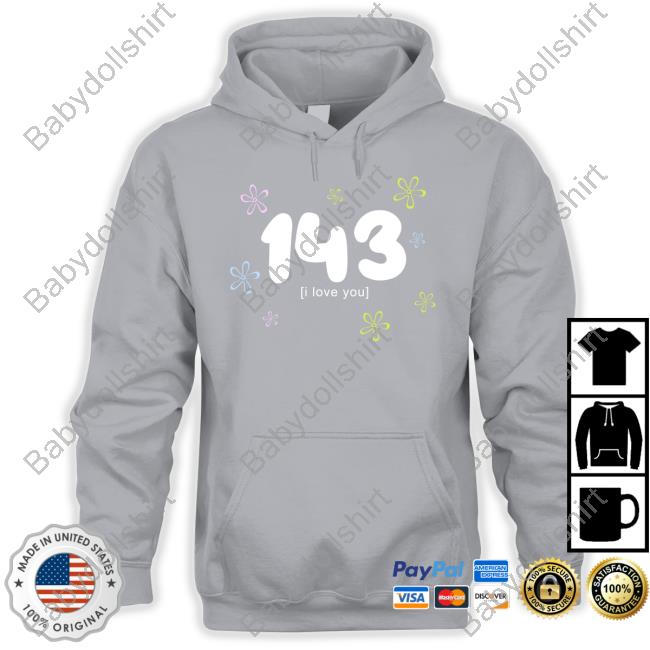 Official Punz 143 I Love You Pullover Shirt Official Punz 143 I Love You Pullover Shirt