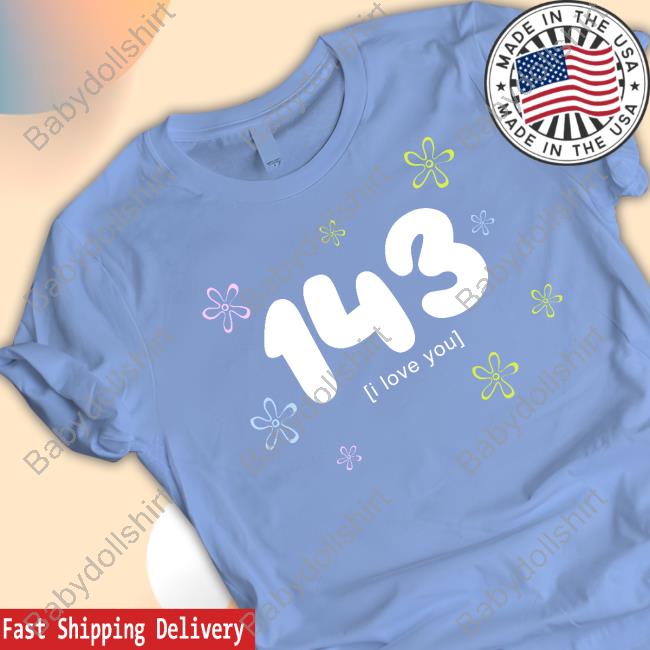 Official Punz 143 I Love You Pullover Shirt Official Punz 143 I Love You Pullover Shirt