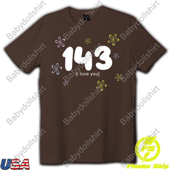 Official Punz 143 I Love You Pullover Shirt Official Punz 143 I Love You Pullover Shirt