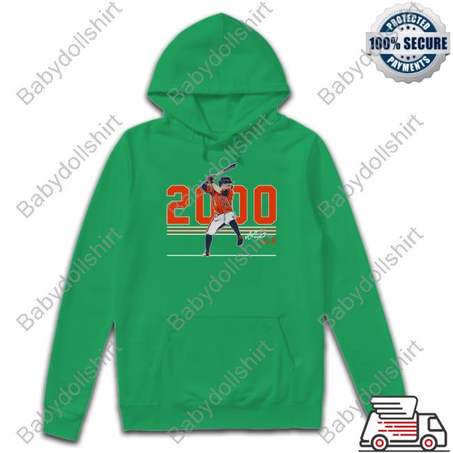 Official breakingt Merch Jose Altuve 2000 Hits Shirt, hoodie