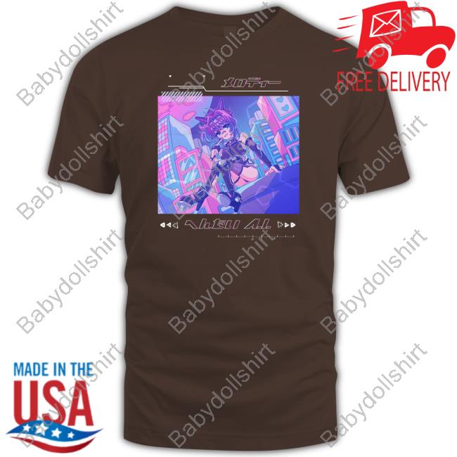 Official Dreamy Lo-Fi Android Girl T-Shirt Official Dreamy Lo-Fi Android Girl T-Shirt