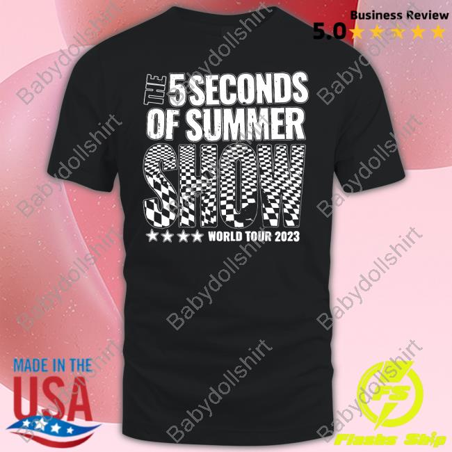 The 5 Seconds Of Summer Show World Tour 2023 New York Madison Square Carden Shirts The 5 Seconds Of Summer Show World Tour 2023 New York Madison Square Carden Shirts