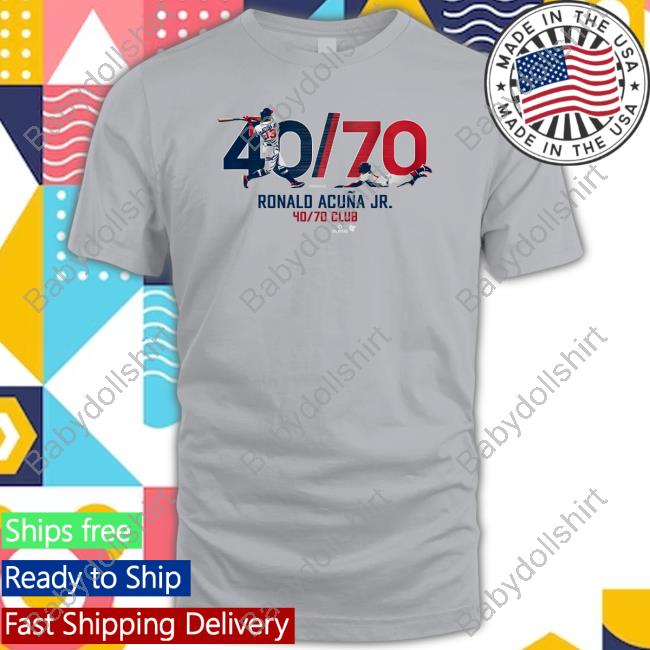 Official breakingt Merch Ronald Acuña Jr Mr. 40 70 shirt, hoodie,  sweatshirt for men and women