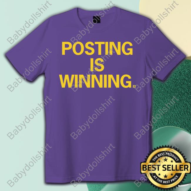 Raygun Merch Posting Is Winning Shirt Raygun Merch Posting Is Winning Shirt