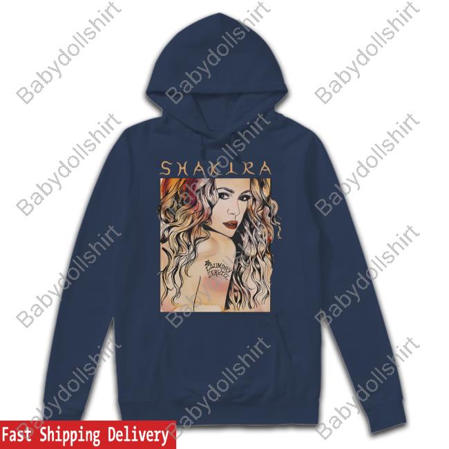 Official Shakira Merch Laundry Service Illustrated T-Shirt Official Shakira Merch Laundry Service Illustrated T-Shirt