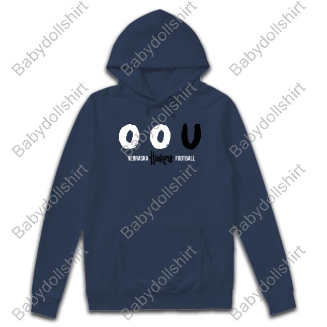 OOU One Of Us Nebraska Huskers Football Hoodie OOU One Of Us Nebraska Huskers Football Hoodie