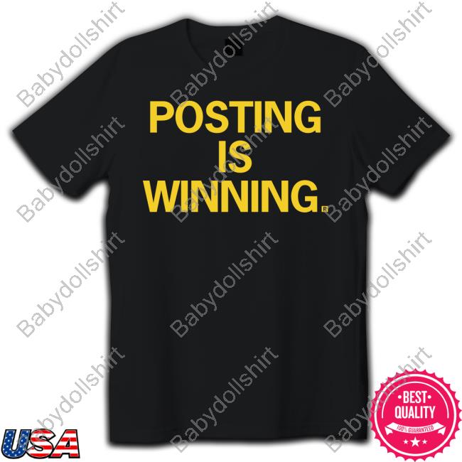 Raygun Merch Posting Is Winning Shirt Raygun Merch Posting Is Winning Shirt