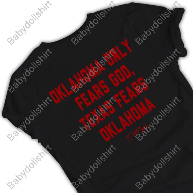 Opolis Clothing Shop Danny Stutsman Oklahoma Only Fears God Texas Fears Oklahoma Shirt Opolis Clothing Shop Danny Stutsman Oklahoma Only Fears God Texas Fears Oklahoma Shirt