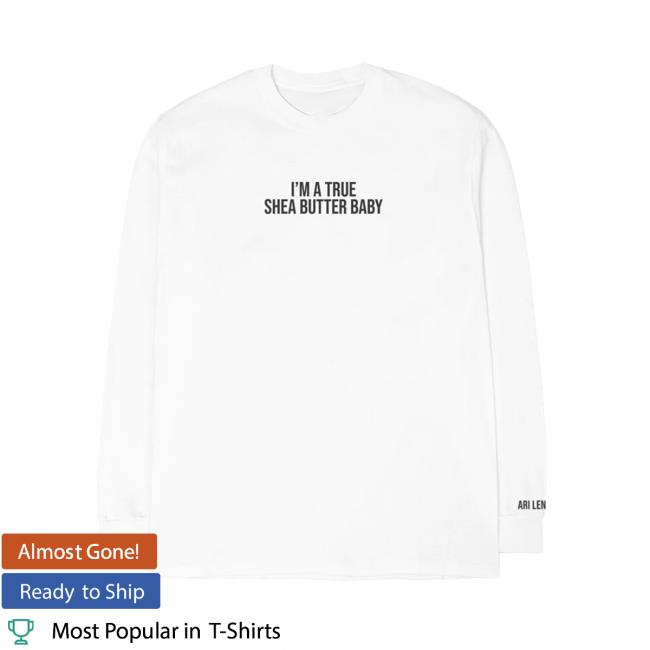 Official Ari Lennox Merch Shea Butter Baby Crewneck Official Ari Lennox Merch Shea Butter Baby Crewneck