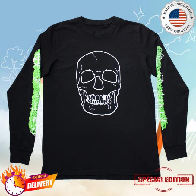 Official Synyster Gates Clothing Iskull Long Sleeve Tee Shirt Official Synyster Gates Clothing Iskull Long Sleeve Tee Shirt