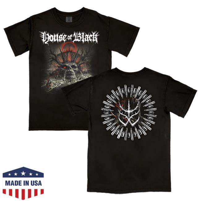 House of Black Album Cover Tee