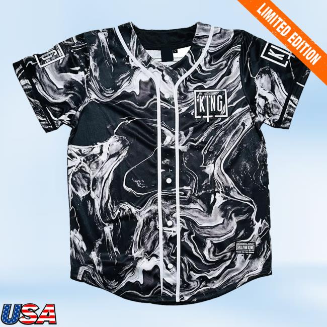 Official SULLIVAN KING Merch "OBSIDIAN BLACK" BASSBALL JERSEY Official SULLIVAN KING Merch "OBSIDIAN BLACK" BASSBALL JERSEY