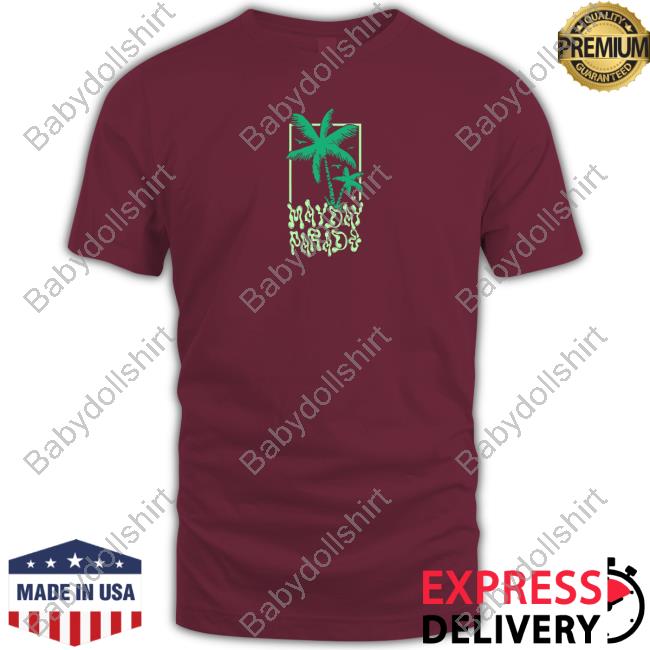 Mayday Parade Merch Miracle Maroon Tee Shirt Mayday Parade Merch Miracle Maroon Tee Shirt