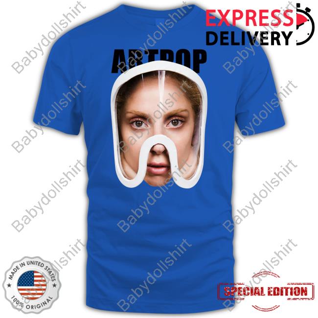Official Lady Gaga Shop Merch Artpop Mask Crewneck Official Lady Gaga Shop Merch Artpop Mask Crewneck