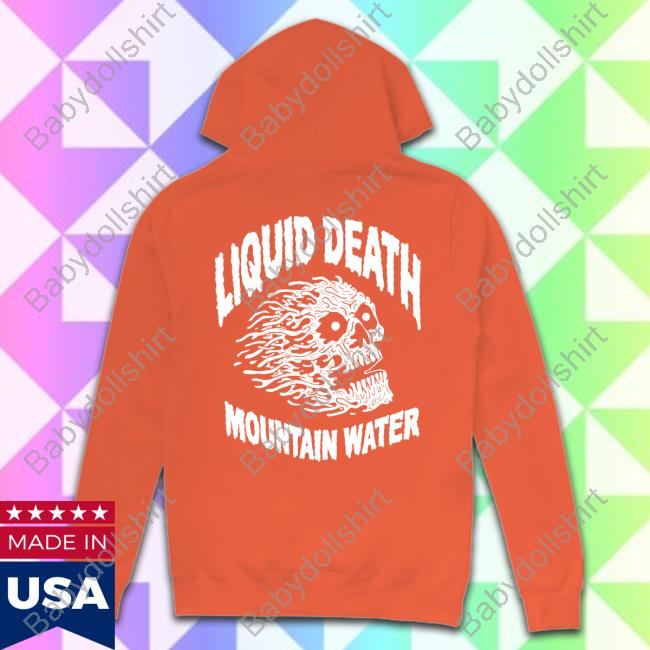 Liquid Death Mountain Water Instant Death Sweater Liquid Death Mountain Water Instant Death Sweater