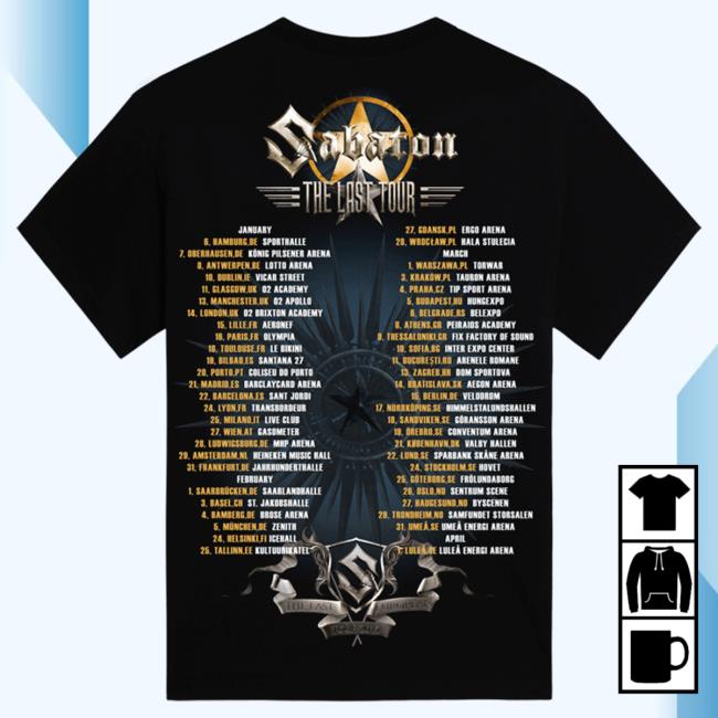Official Sabaton Merch Store Sabaton The Last European Tour 2017 Shirts Sabaton Shop Official Sabaton Merch Store Sabaton The Last European Tour 2017 Shirts Sabaton Shop