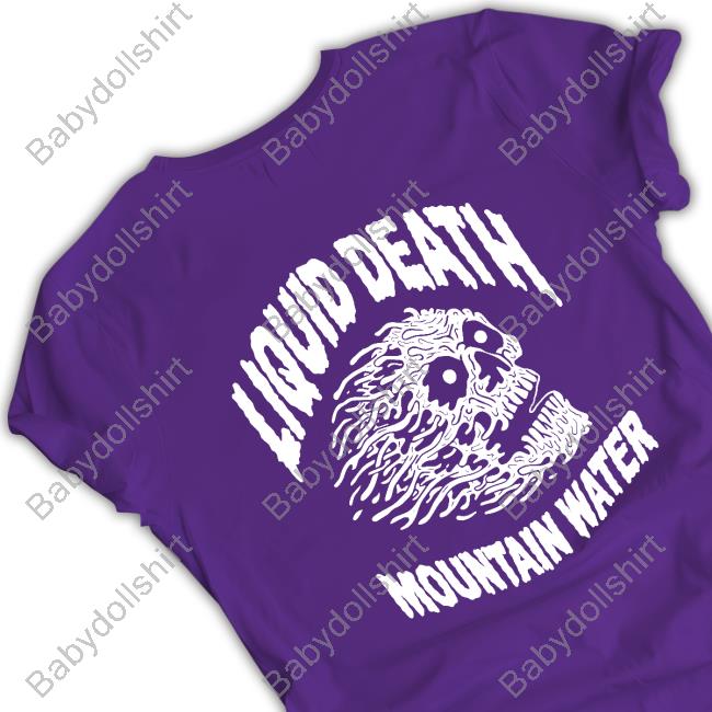 Liquid Death Mountain Water Instant Death Sweater Liquid Death Mountain Water Instant Death Sweater