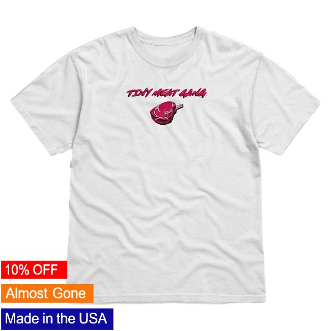 Official Tmg Studios Merch Tmg Studios Tiny Meat Gang | White Attractive Shirt