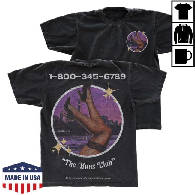 Official Teivk Clothing Shop Buns Club T-Shirt