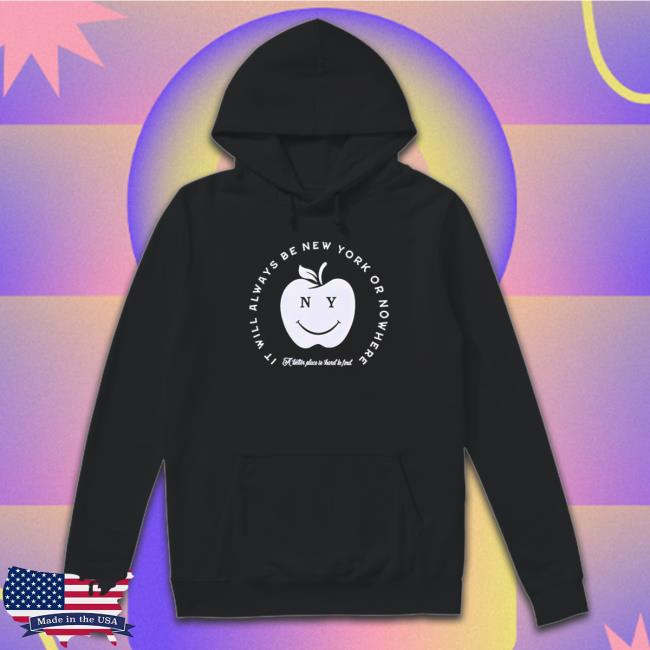 Official It will always be new york or nowhere mascot t shirt Official It will always be new york or nowhere mascot t shirt
