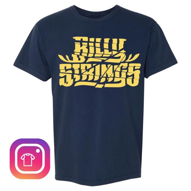 Billy Strings Merch Store Shattered Classic Logo T Shirt