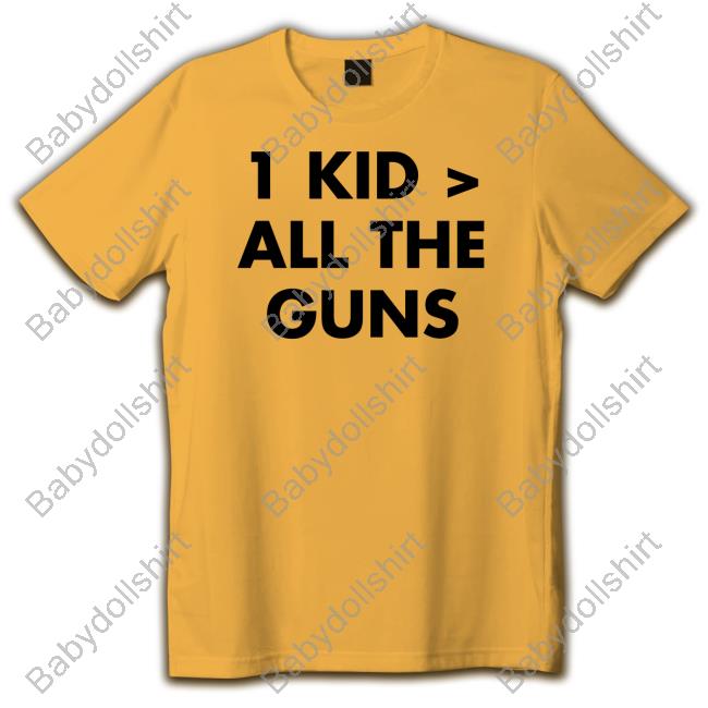 Official 1 Kid Greater Than All The Guns Tee