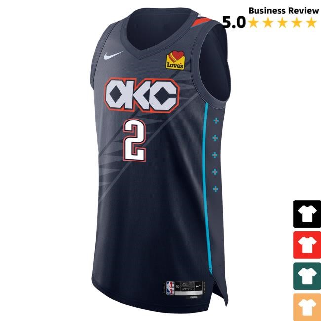 Oklahoma City Thunder 2025-26 NBA Basketball City Edition SGA Authentic